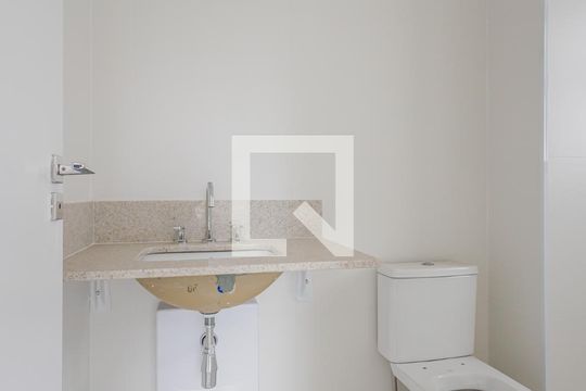 Banheiro da Suíte de apartamento à venda com 2 quartos, 64m² em Jardim Paulista, São Paulo