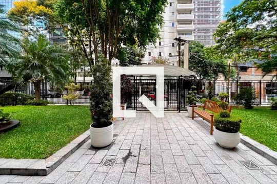 Área comum de apartamento à venda com 3 quartos, 123m² em Itaim Bibi, São Paulo