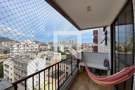 Varanda da Sala de apartamento à venda com 4 quartos, 190m² em Méier, Rio de Janeiro