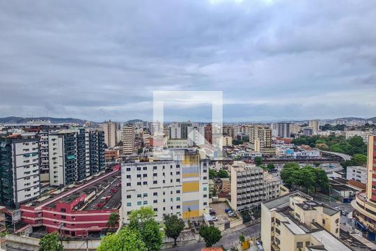 Sala vista de apartamento para alugar com 3 quartos, 78m² em Méier, Rio de Janeiro