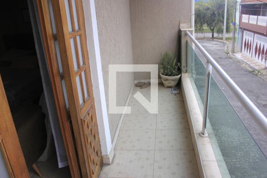 Varanda da Suíte de casa para alugar com 3 quartos, 150m² em Residencial Parque Cumbica, Guarulhos