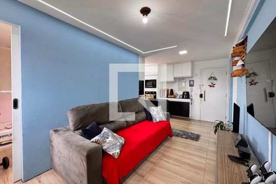 Sala de apartamento à venda com 2 quartos, 47m² em Jardim Jamaica, Santo André