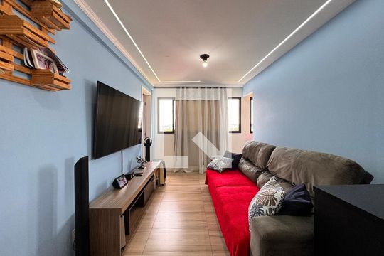 Sala de apartamento à venda com 2 quartos, 47m² em Jardim Jamaica, Santo André