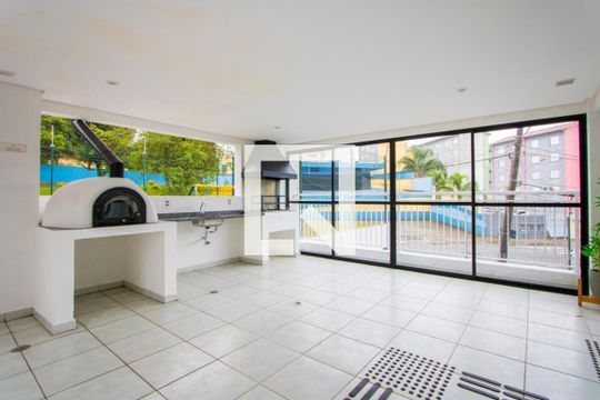 Área comum - Churrasqueira de apartamento à venda com 2 quartos, 47m² em Jardim Jamaica, Santo André