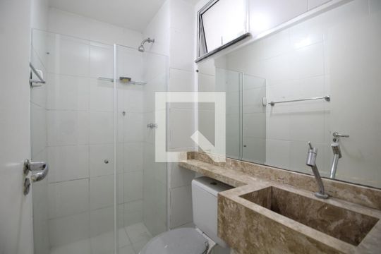 Banheiro Social de apartamento à venda com 2 quartos, 46m² em Taquara, Rio de Janeiro