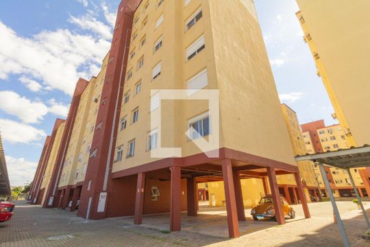 Fachada de apartamento à venda com 2 quartos, 56m² em Marechal Rondon, Canoas