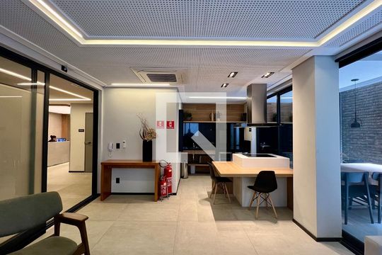 Área comum de kitnet/studio à venda com 1 quarto, 25m² em Vila Mariana, São Paulo