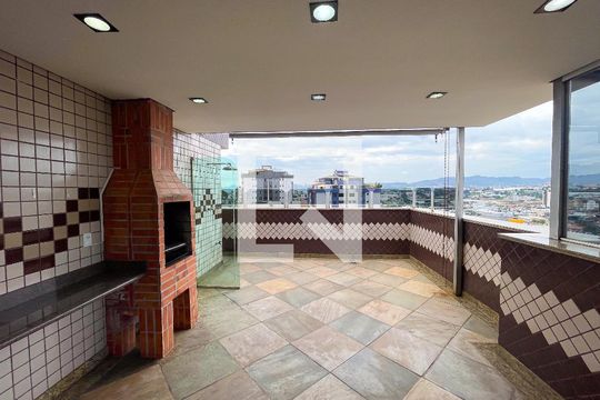 Terraço de apartamento à venda com 4 quartos, 240m² em Eldorado, Contagem