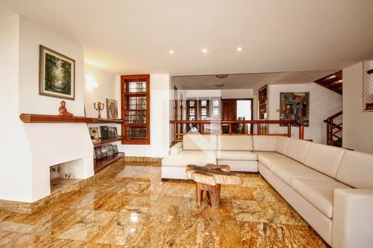 sala de casa à venda com 5 quartos, 400m² em Comiteco, Belo Horizonte
