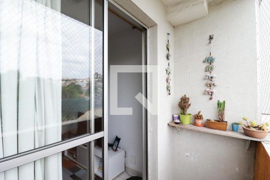 Varanda da Sala de apartamento à venda com 2 quartos, 70m² em Jardim Paraíso, São Paulo