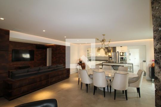 Sala / Cozinha de apartamento à venda com 3 quartos, 198m² em Parque Mandaqui, São Paulo