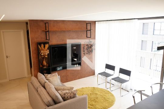 Sala de apartamento à venda com 1 quarto, 60m² em Vila Gomes Cardim, São Paulo