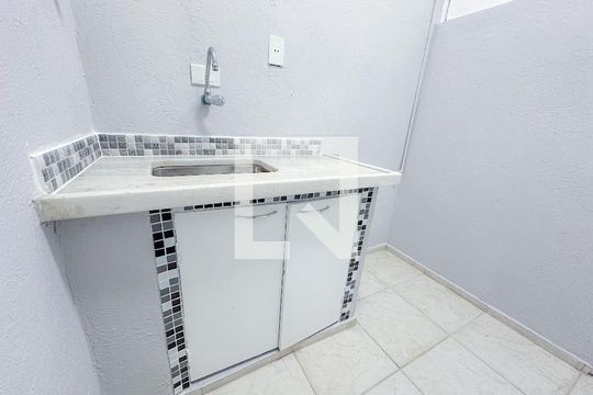 Cozinha de kitnet/studio à venda com 1 quarto, 41m² em Perdizes, São Paulo