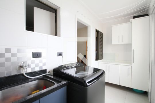 Área de Serviço de apartamento à venda com 3 quartos, 120m² em Chácara Agrindus, Taboão da Serra
