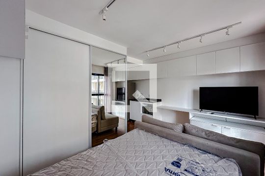 Sala/Quarto de apartamento à venda com 1 quarto, 25m² em Liberdade, São Paulo