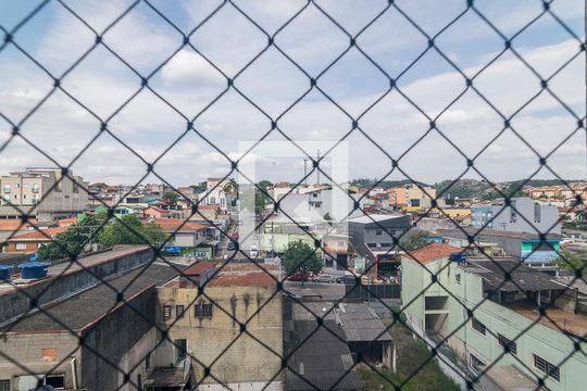 Vista da Sala de apartamento à venda com 3 quartos, 69m² em Jardim Santo André, Santo André