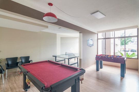 Área comum Salão de Jogos de apartamento à venda com 3 quartos, 69m² em Jardim Santo André, Santo André