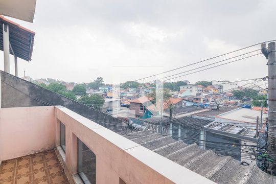 Varanda do Quarto 1 de casa à venda com 2 quartos, 250m² em Parque Capuava, Santo André