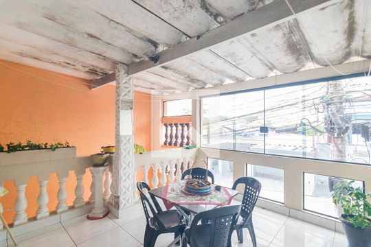 Terraço de casa à venda com 2 quartos, 250m² em Parque Capuava, Santo André