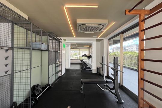 Área comum de kitnet/studio à venda com 1 quarto, 28m² em Cerqueira César, São Paulo