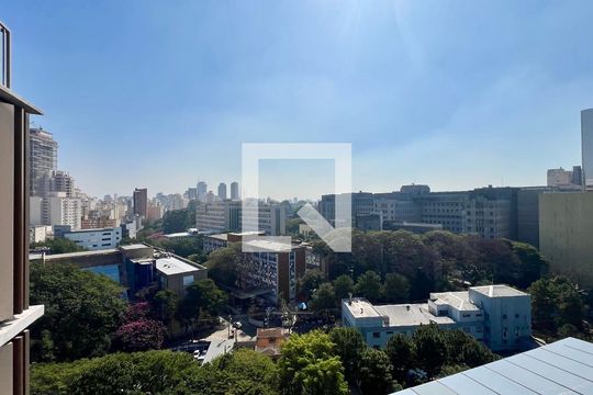 Vista da Varanda do Studio de kitnet/studio à venda com 1 quarto, 28m² em Cerqueira César, São Paulo