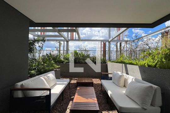 Área comum de kitnet/studio à venda com 1 quarto, 28m² em Cerqueira César, São Paulo