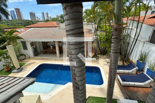vista da Suíte 2 de casa de condomínio à venda com 3 quartos, 414m² em Alphaville Residencial Dois, Barueri