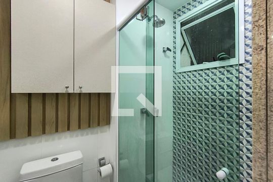 Banheiro da Suíte de apartamento à venda com 3 quartos, 97m² em Freguesia (jacarepaguá), Rio de Janeiro