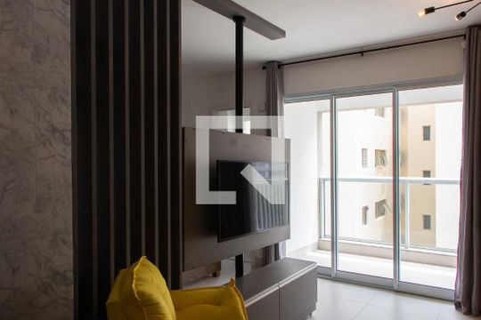 SALA de apartamento à venda com 1 quarto, 42m² em Vila Itapura, Campinas