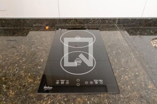 COZINHA de apartamento à venda com 1 quarto, 42m² em Vila Itapura, Campinas