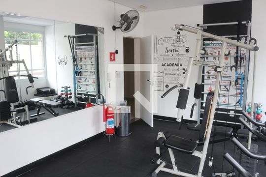 Área comum - Academia de apartamento para alugar com 3 quartos, 77m² em Santa Paula, São Caetano do Sul