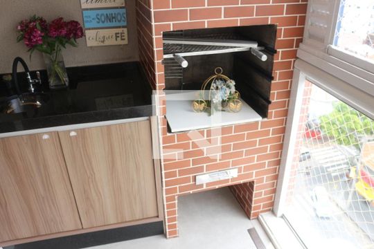 Varanda de apartamento para alugar com 3 quartos, 77m² em Santa Paula, São Caetano do Sul
