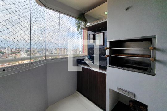 Varanda gourmet de apartamento à venda com 2 quartos, 65m² em Baeta Neves, São Bernardo do Campo