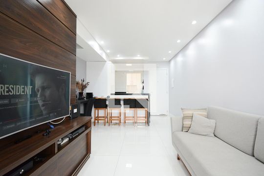 Sala de apartamento à venda com 2 quartos, 65m² em Baeta Neves, São Bernardo do Campo
