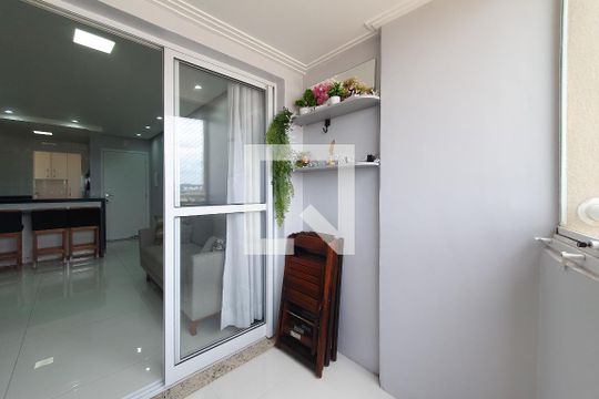 Varanda gourmet de apartamento à venda com 2 quartos, 65m² em Baeta Neves, São Bernardo do Campo