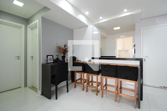 Sala de apartamento à venda com 2 quartos, 65m² em Baeta Neves, São Bernardo do Campo