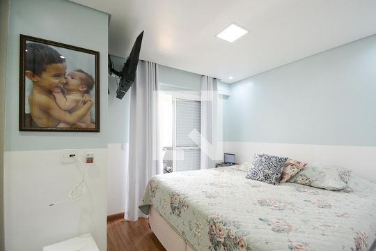 Quarto 1 ( Suíte ) de apartamento à venda com 2 quartos, 65m² em Baeta Neves, São Bernardo do Campo