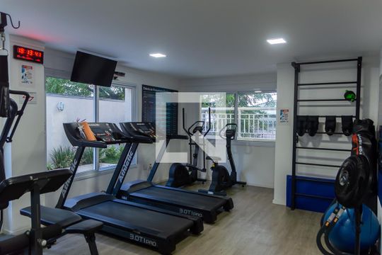 Área comum - Academia de apartamento à venda com 2 quartos, 65m² em Baeta Neves, São Bernardo do Campo