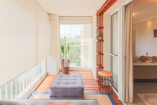 Varanda gourmet de apartamento à venda com 2 quartos, 100m² em Jardim Arpoador, São Paulo