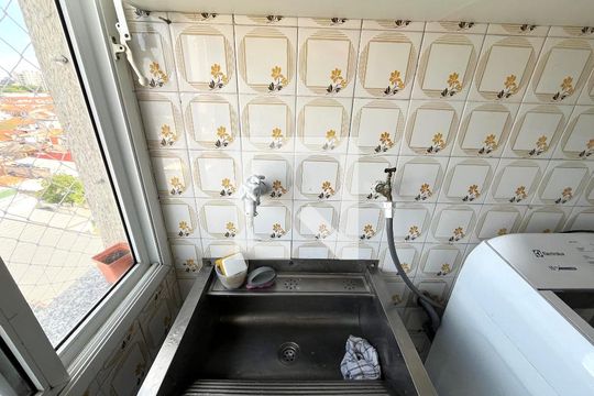 Área de Serviço de apartamento à venda com 2 quartos, 73m² em Vila Mascote, São Paulo