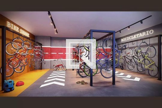 Área Comum - Bicicletário de apartamento à venda com 2 quartos, 36m² em Vila das Bandeiras, Guarulhos