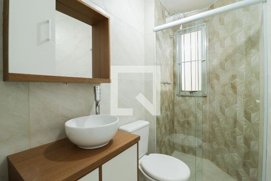 Banheiro da Suíte de apartamento à venda com 3 quartos, 70m² em Santana, São Paulo