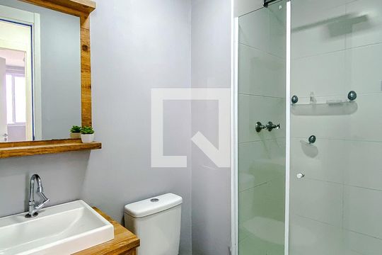Banheiro de apartamento à venda com 2 quartos, 45m² em Brás, São Paulo