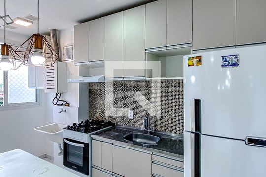 Cozinha de apartamento à venda com 2 quartos, 45m² em Brás, São Paulo