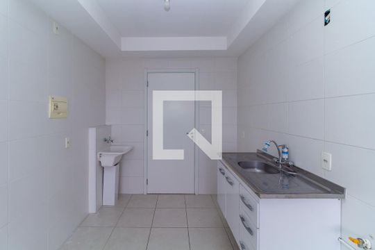 Cozinha de apartamento à venda com 1 quarto, 27m² em Vila Alpina, São Paulo