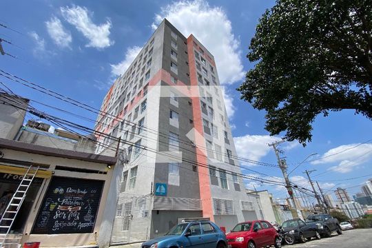 Fachada de kitnet/studio à venda com 1 quarto, 29m² em Vila Guilhermina, São Paulo
