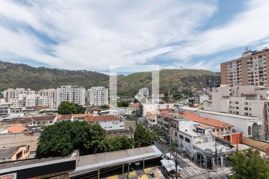 Varanda de apartamento para alugar com 1 quarto, 42m² em Riachuelo, Rio de Janeiro