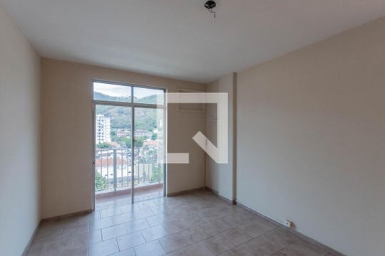 Sala de apartamento para alugar com 1 quarto, 42m² em Riachuelo, Rio de Janeiro