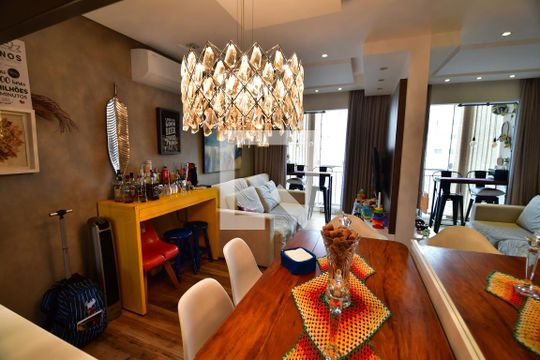 Sala de apartamento à venda com 2 quartos, 60m² em Vila Costa E Silva, Campinas