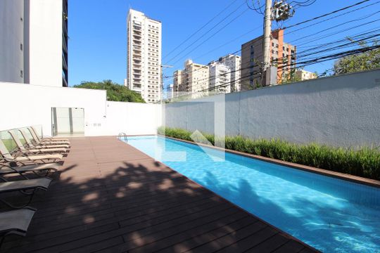 Área Comum - Piscina de apartamento à venda com 1 quarto, 95m² em Vila Olímpia, São Paulo